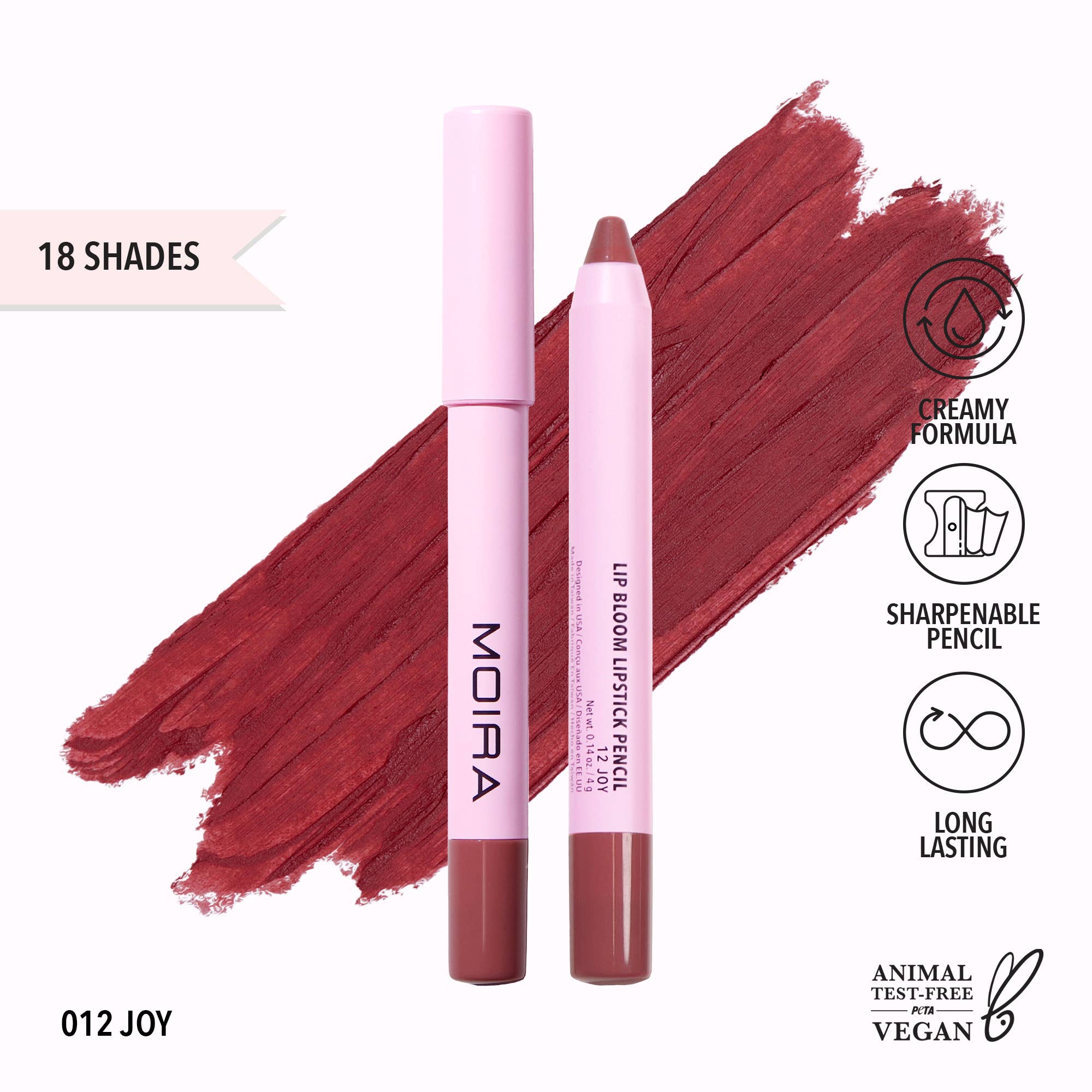 Moira Cosmetics - Wholesale Lipstick - Lip Bloom Lipstick Pencil11