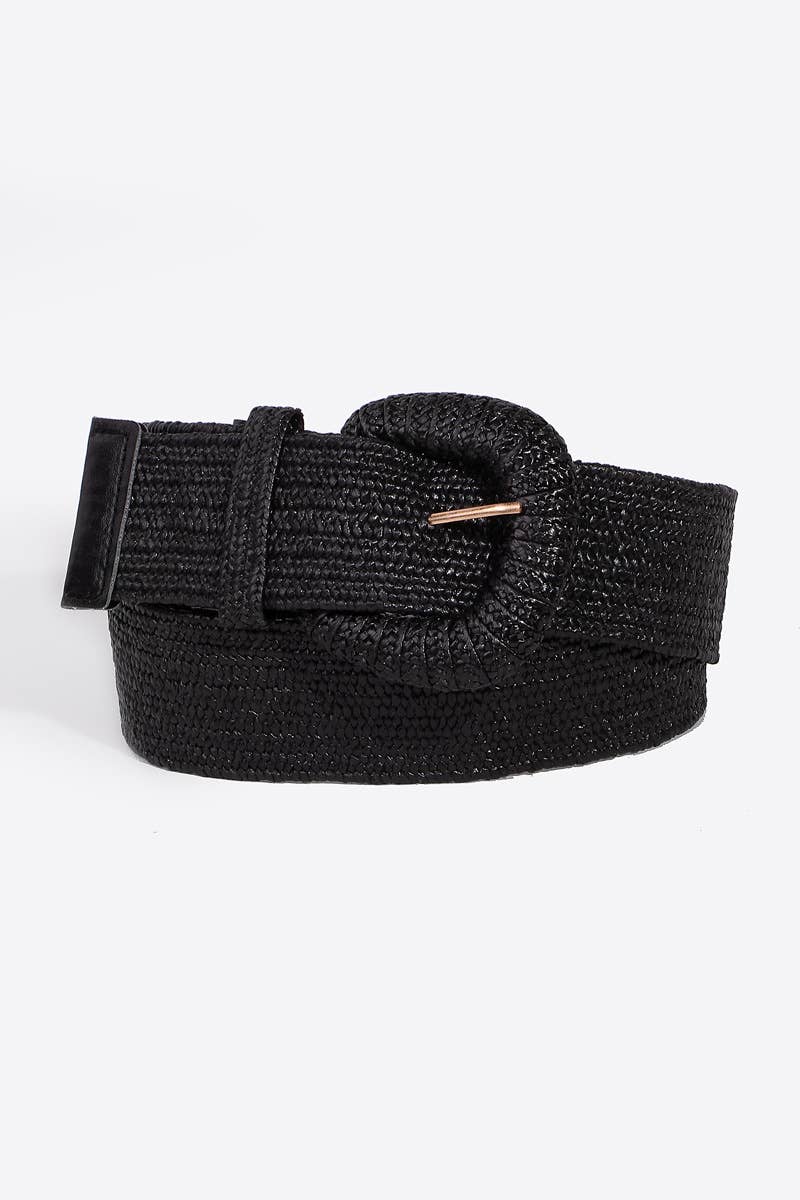 Collections by Fame Accessories – Großhandel Gürtel – Damen – Geflochtener elastischer Mode-Gürtel0