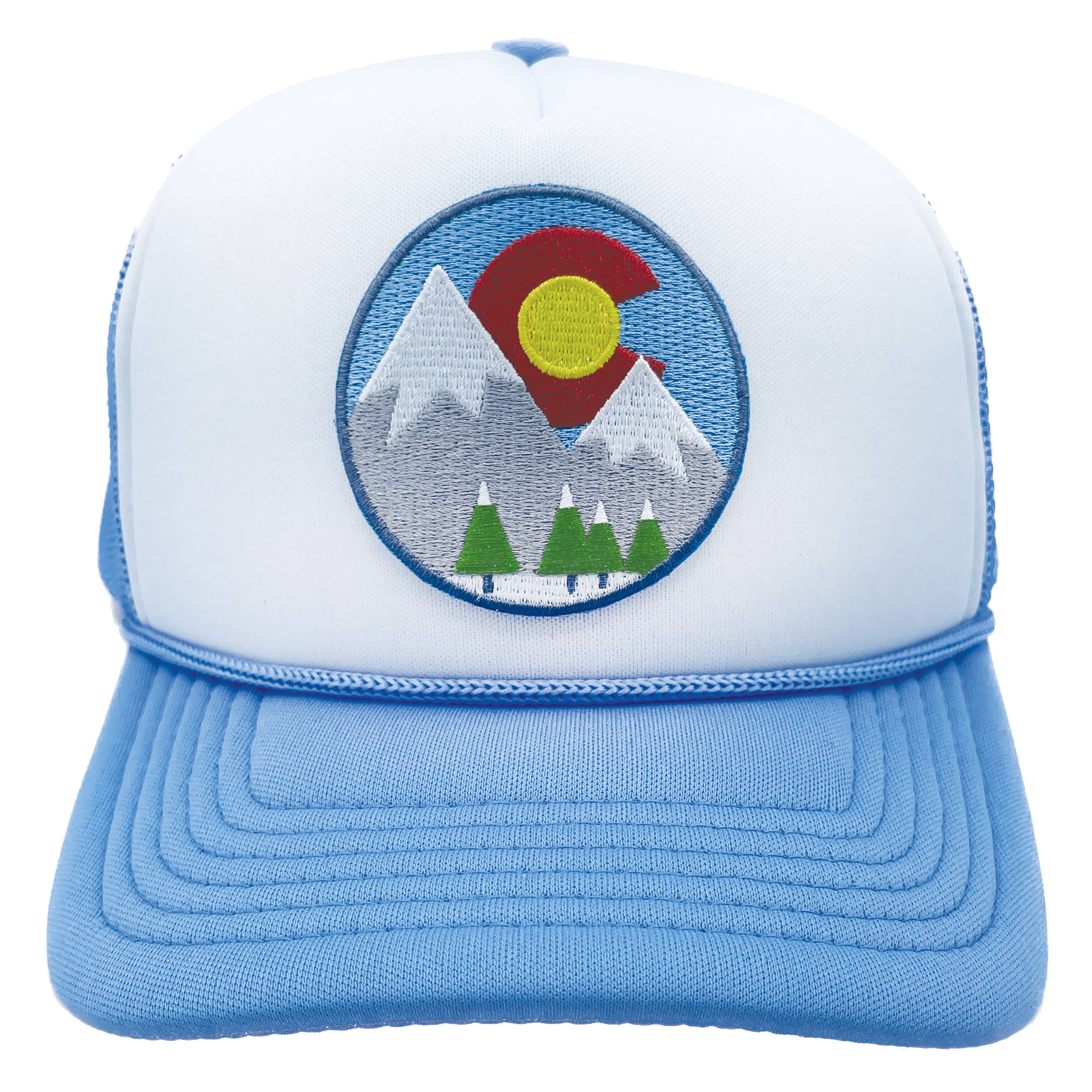 Hey Mountains - Vente Chapeau – enfant - Casquette Trucker Enfant Colorado Montagne C3