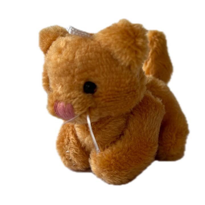 Small Plush Kitty Cat (Ginger) for wholesale by The Gifted Rat