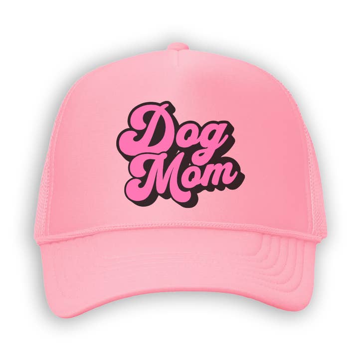 Dog Mom - SNAPBACK TRUCKER HAT for wholesale by Happy Dash Design Co.