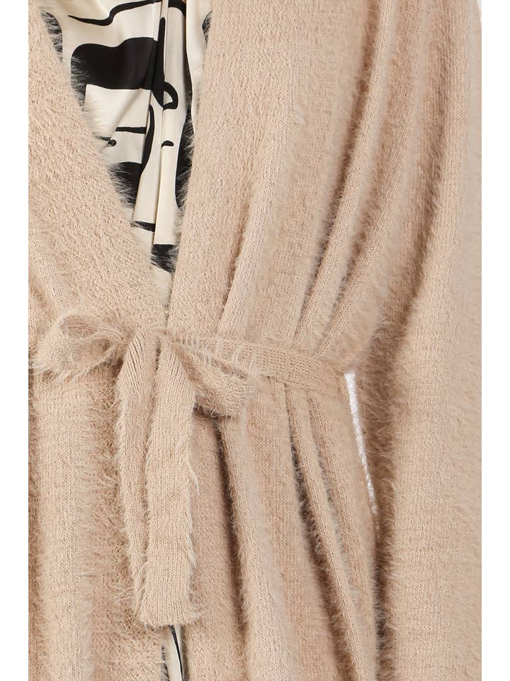 Beulah Style - Wholesale Robe - Women's - Fuzzy Alpaca Maxi Robe
MC414710