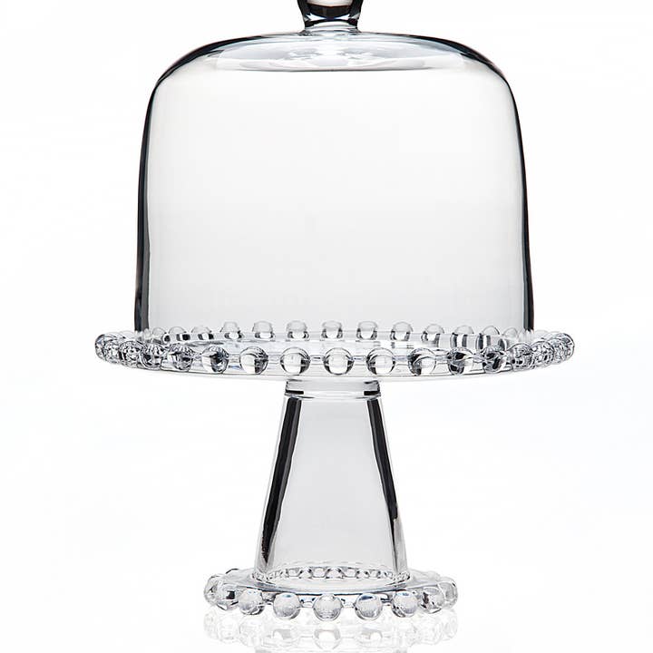 Chesterfield 8" Domed Cake Plate for wholesale by Godinger