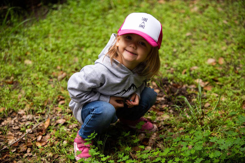 Outdoorable Apparel - Wholesale Kids Hat - Kids - Pink Take A Hike Hat7
