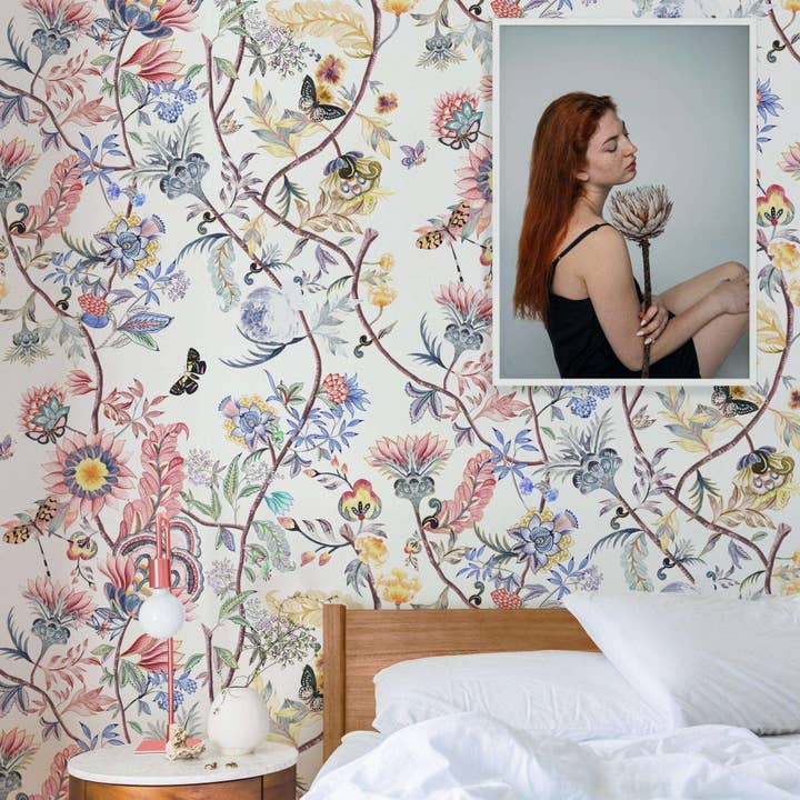 Floral Boho Wallpaper per la vendita all'ingrosso da parte di Wallpapers4Beginners