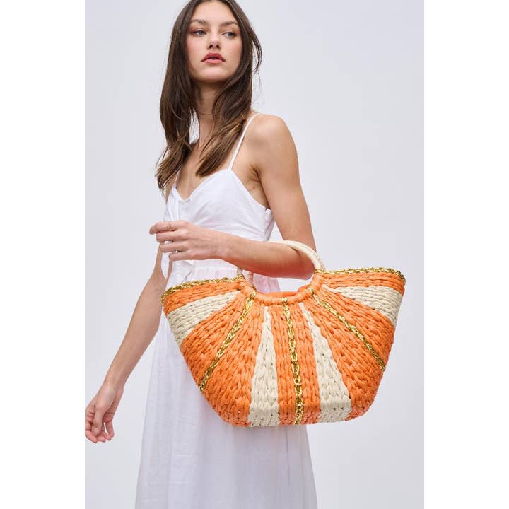 Urban Expressions - Wholesale Beach Bag - Carmen Straw Summer Beach Top Handle Tote18