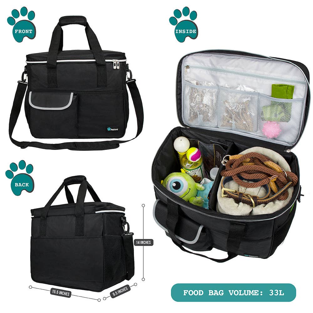 PetAmi - Vendita all'ingrosso Trasportino - Cani e gatti - Borsa Organizer Deluxe da Viaggio per Animali18