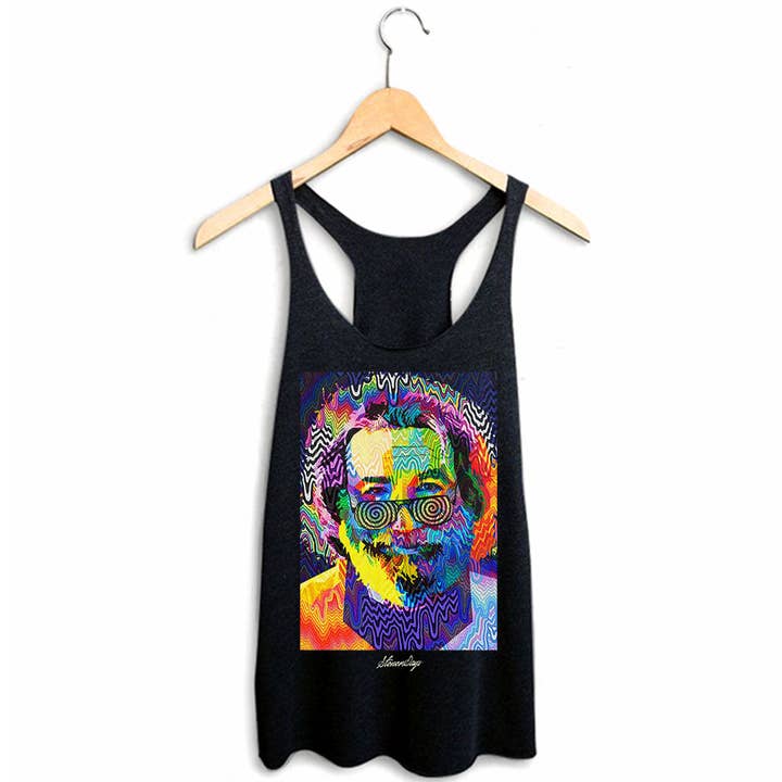 Pop Art Jerry Racerback for wholesale by StonerDays Apparel