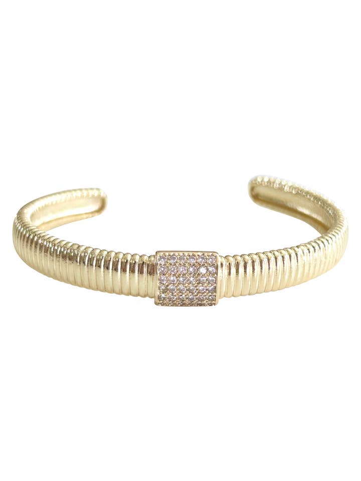 Juni Guld Manschettarmband för wholesale av Gemelli
