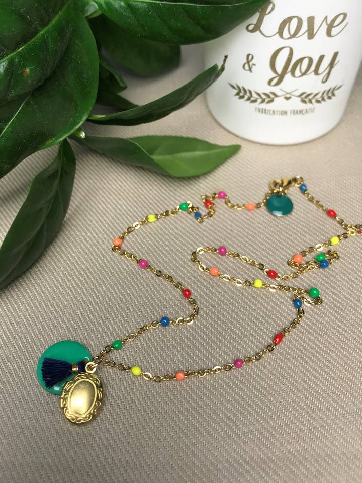 My Little Treasure Smaragd-Hals für den Großhandel von Io e Meg