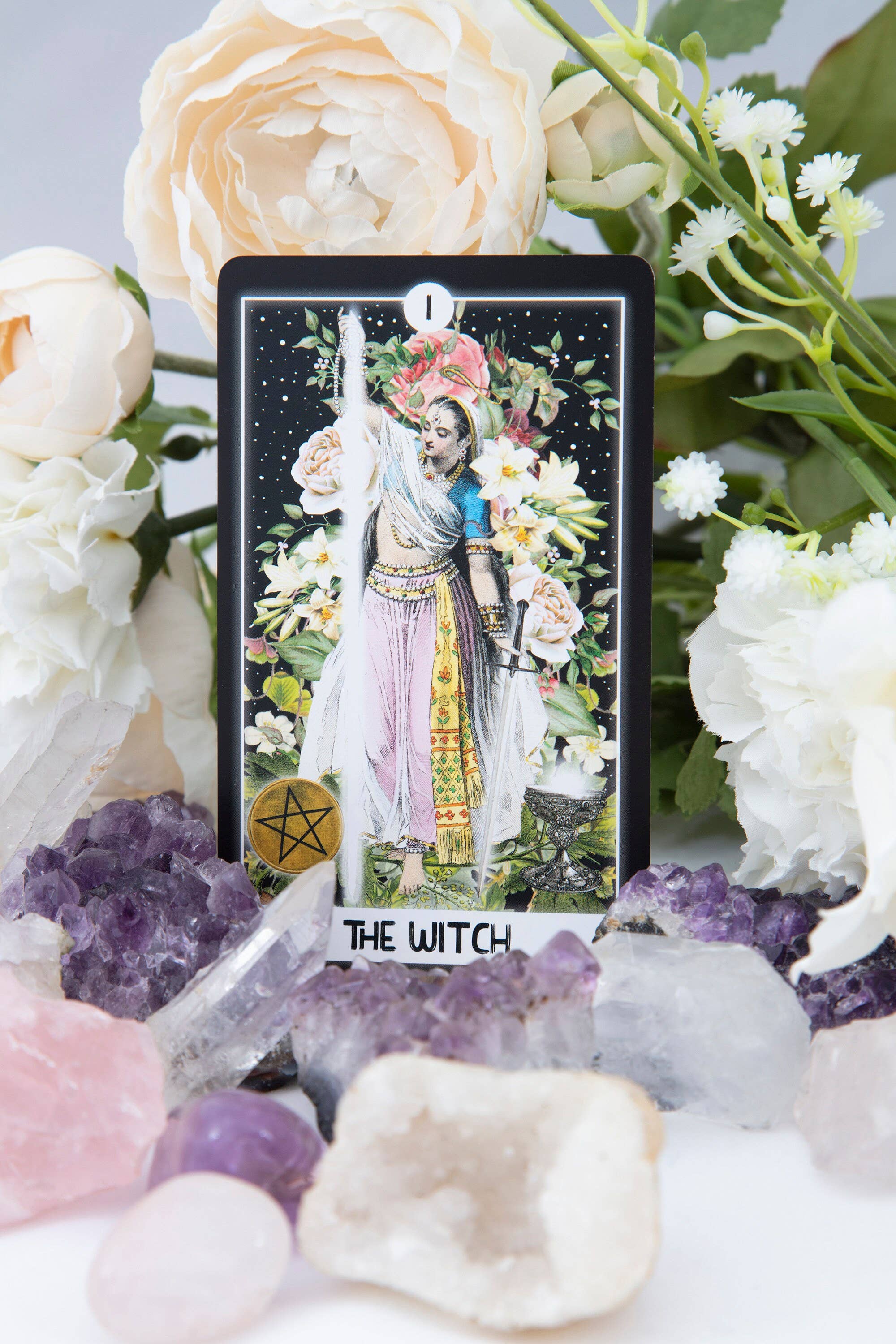 Eye Of Astro - Wholesale Tarot Cards - Special Gilded Edition: The Intuitive Night Goddess Tarot9