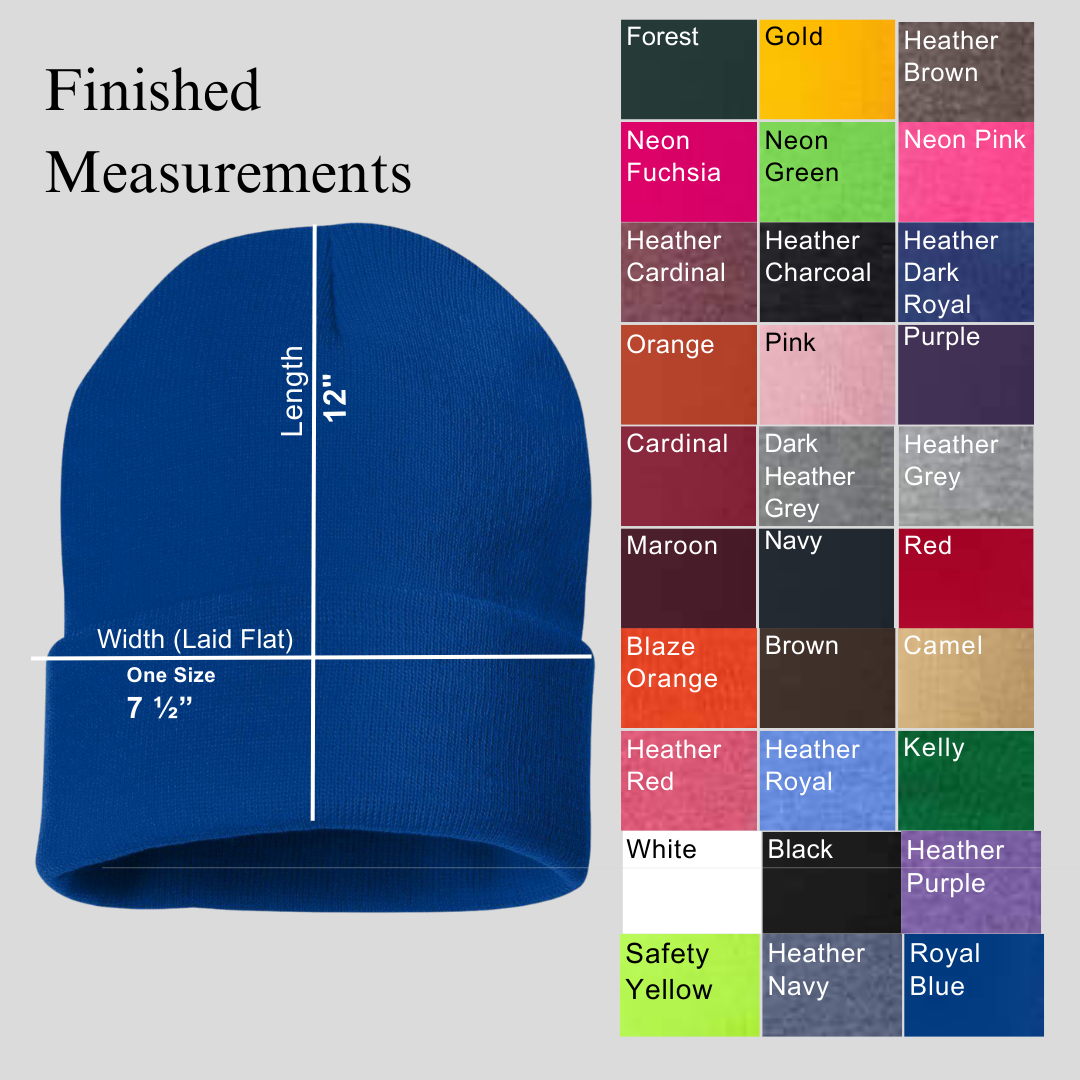 MYES BULK APPAREL - Wholesale Beanie - Unisex - Premium 12” Cuffed Knit Beanie – Warm, Soft & Unisex Winter 3