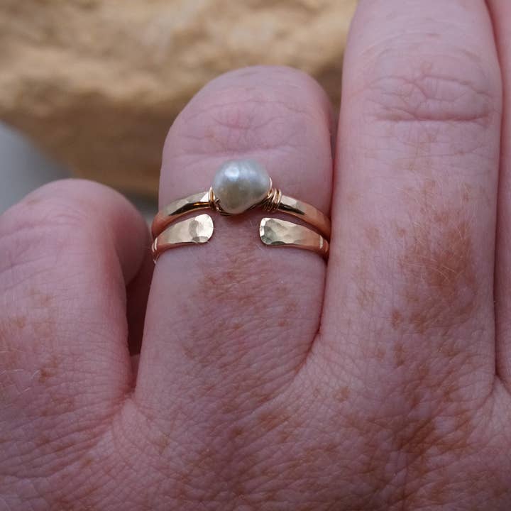 Kundi & Co - Wholesale Band/Stacked Ring - Oar2