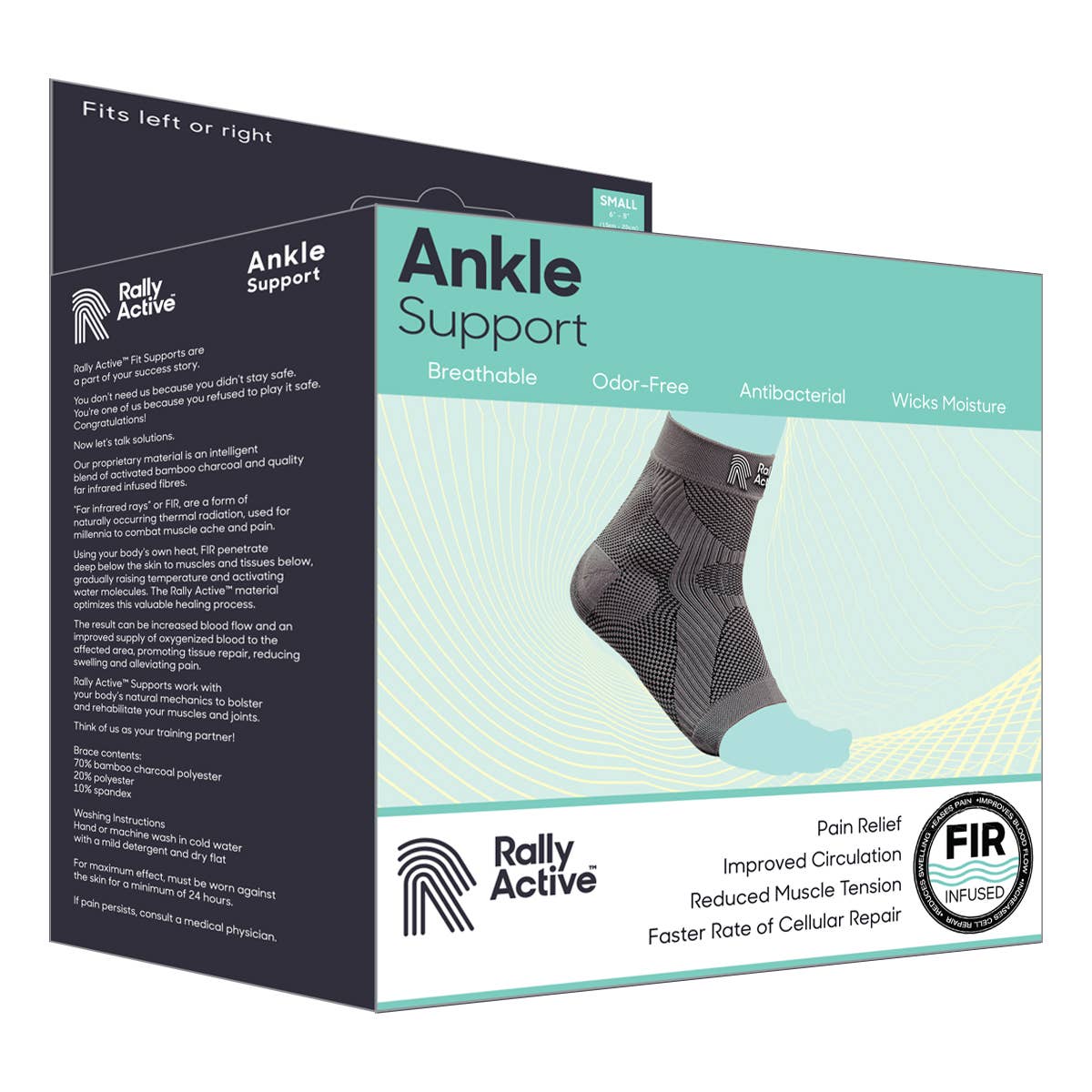 Rally Active - Wholesale Body Brace/Support - Rally Active Therapeutic Ankle Support1