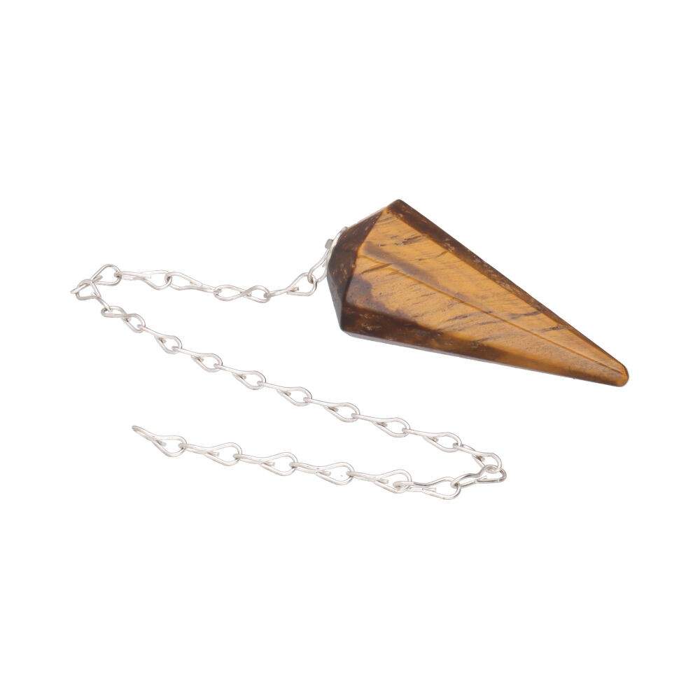 Vives de la Cortada S.L - Wholesale Pendulum Board - Tiger's Eye Faceted Pendulum (FAC4)1