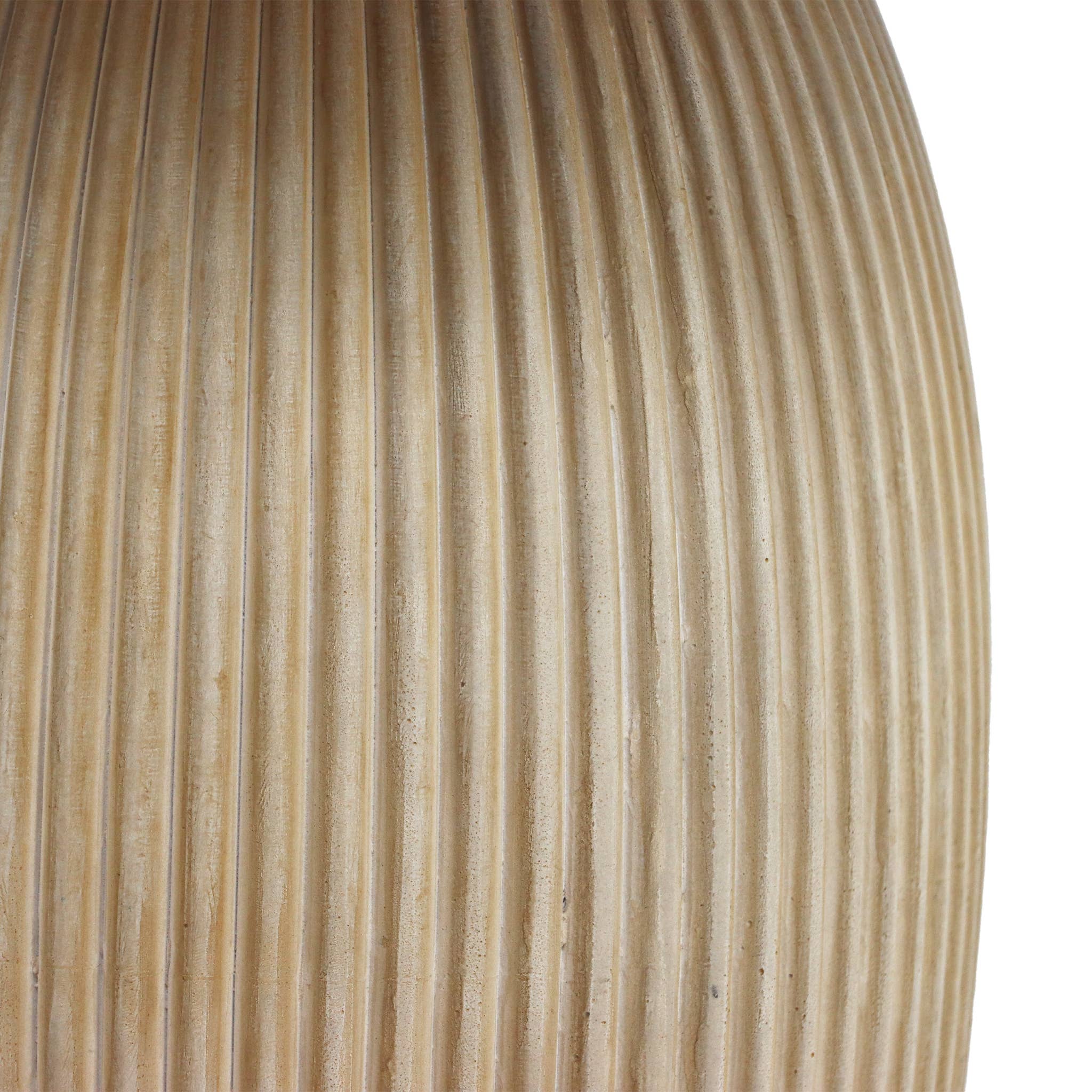 Paris Loft Inc - Wholesale Side Table - Farmhouse Wood Round End Table with Rotund Base5