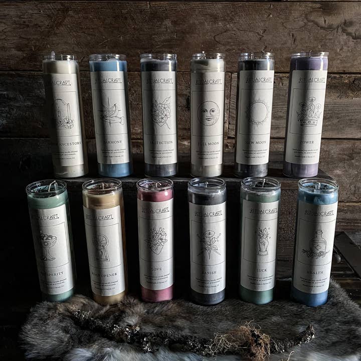 Ritualcravt - Wholesale Votive Candle - Protection. Dressed Candle.