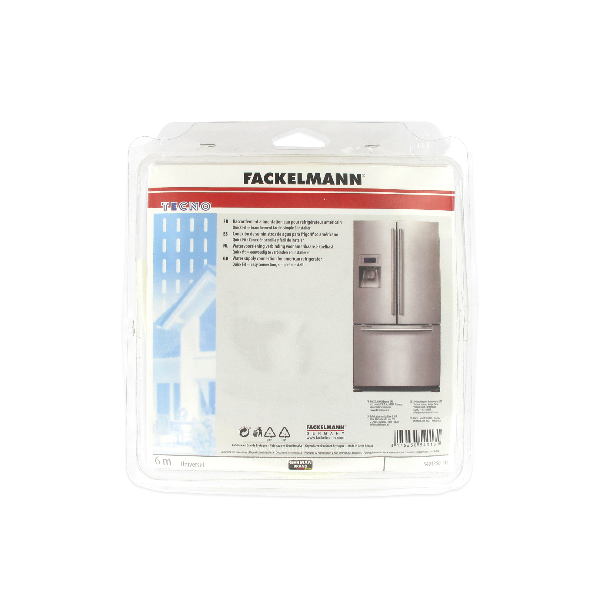 Fackelmann - Wholesale Kitchen Tool/Gadget - Water supply hose for American fridge 6 m1