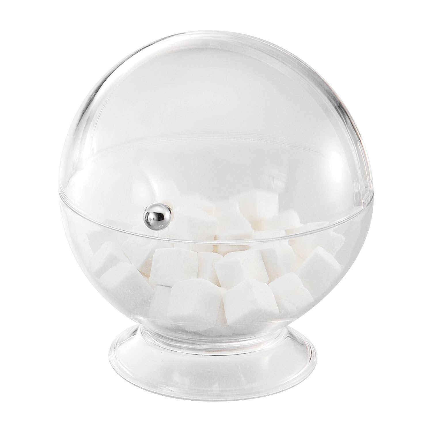 Supreme Housewares - Wholesale Serve Bowl - Acrylic Roll Top Serving Bowl, Clear1