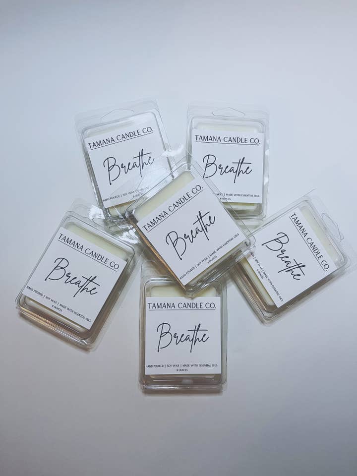 Breathe Wax Melt for wholesale by Tamana Candle Co.