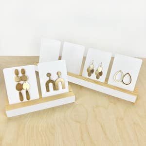 Purchase Wholesale earring card display. Free Returns & Net 60 Terms on  Faire