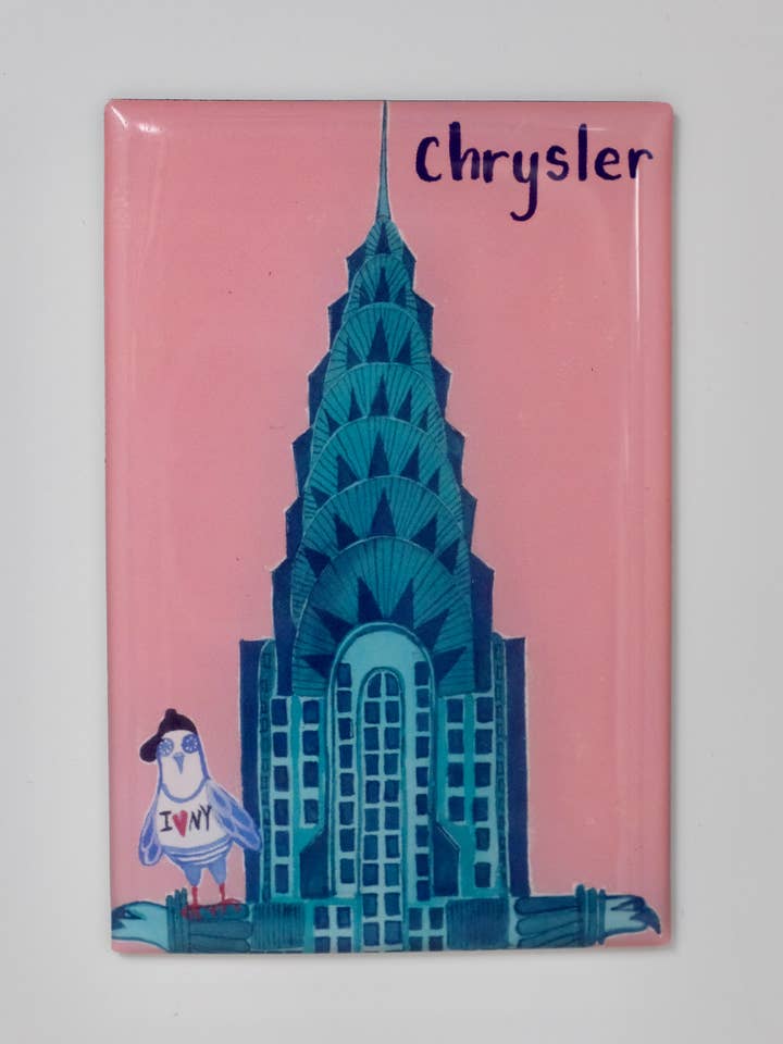 Imán del Edificio Chrysler para venta al por mayor de Juni BK