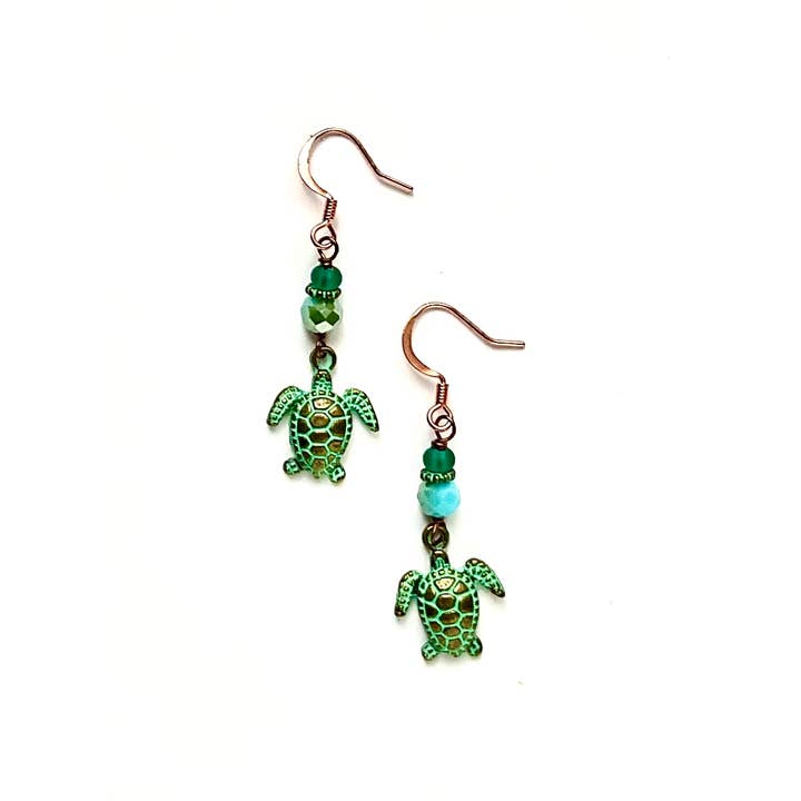 Sea Turtle Earring for wholesale by Spirit Shack