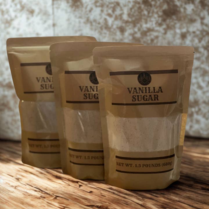 2R BAR - Wholesale Sugar/Sweetener - Vanilla Sugar — Case of 6 (1.5 lb Bags)2