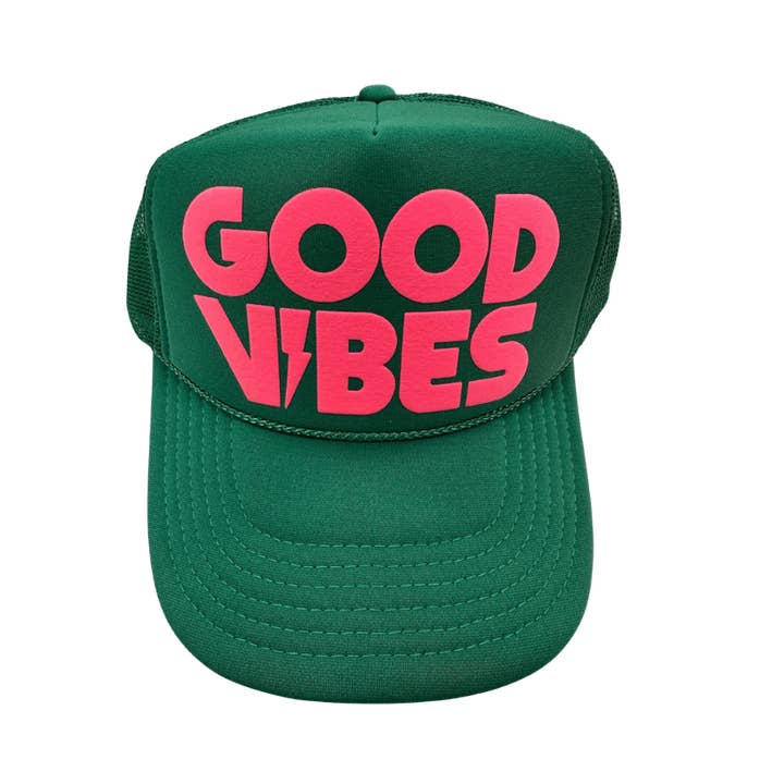 Local Beach - Venta al por mayor Gorra trucker - Unisex - Gorra de camionero Good Vibes II2