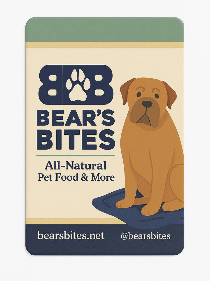 Bear's Bites car magnets for wholesale by Bear's Bites, LLC