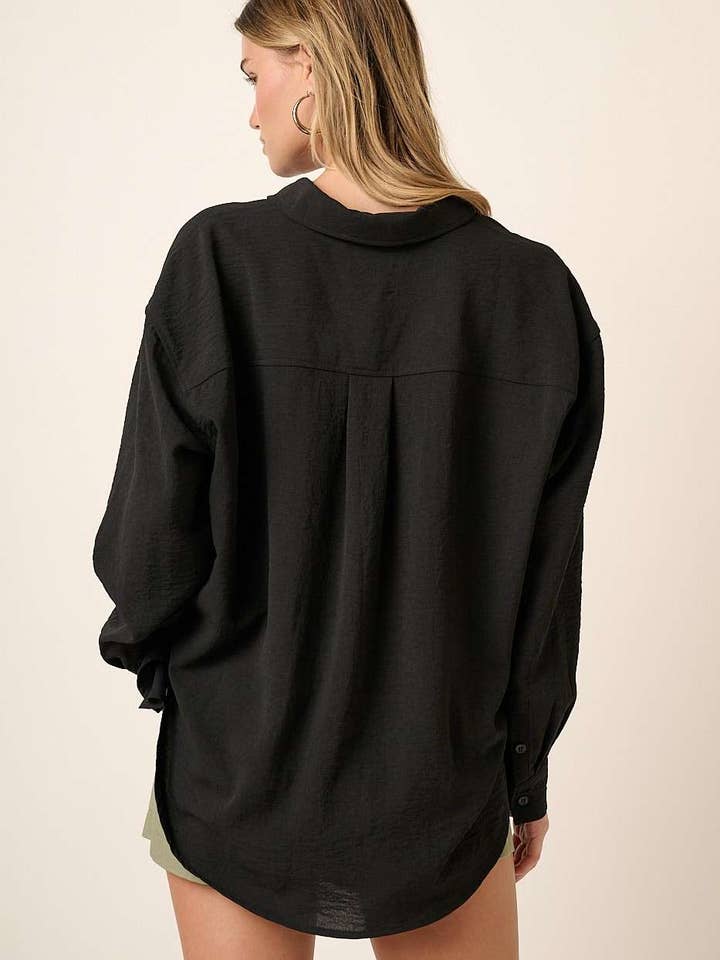 mittoshop - Wholesale Button Down Shirt - Women's - AIRFLOW BUTTON DOWN LONG SLEEVE SHIRT23