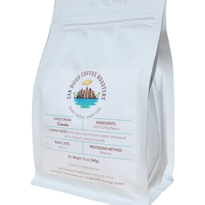 Single Origin: Colombia for wholesale by San Diego Coffee Roasters