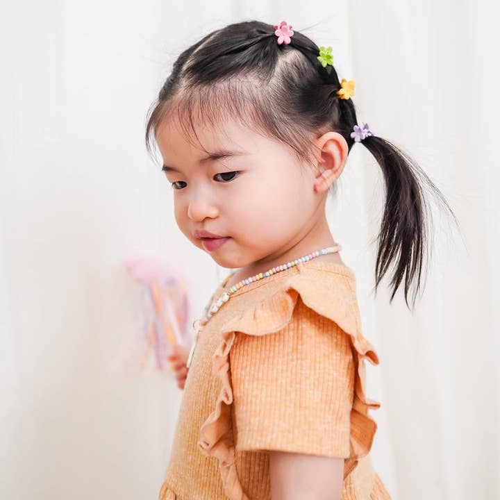 Eggy Cakes - Wholesale Hair Clip - Kids - Mini Flower Hair Clips - 36 Pack1