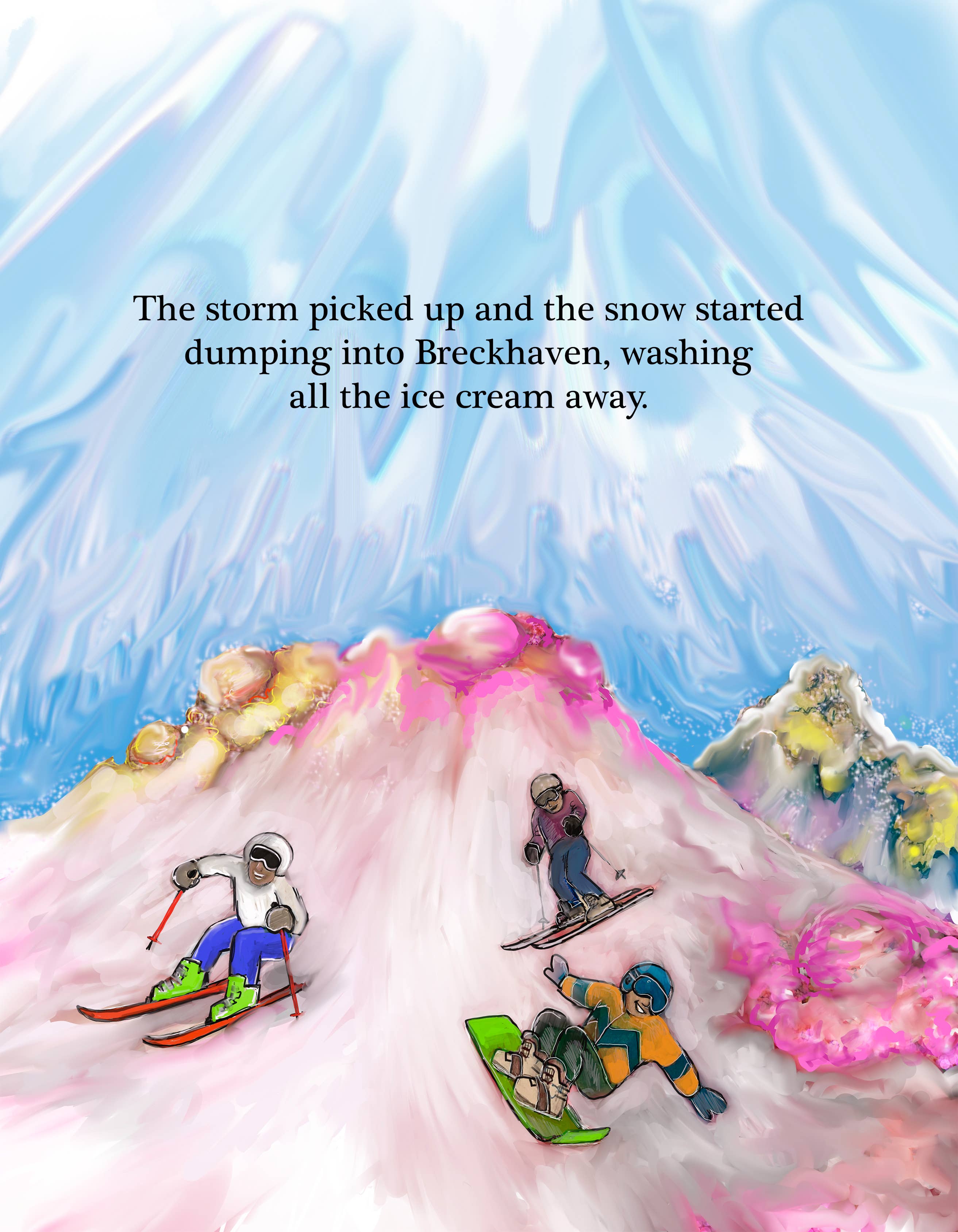 Whitney L. Anderson – Engroshandel Early Reader Book (6-8) – Den store is snestorm10