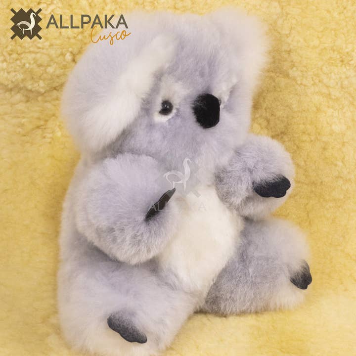 Ultra-Soft Handcrafted Alpaca Koala Plush Toy for wholesale by Allpaka
