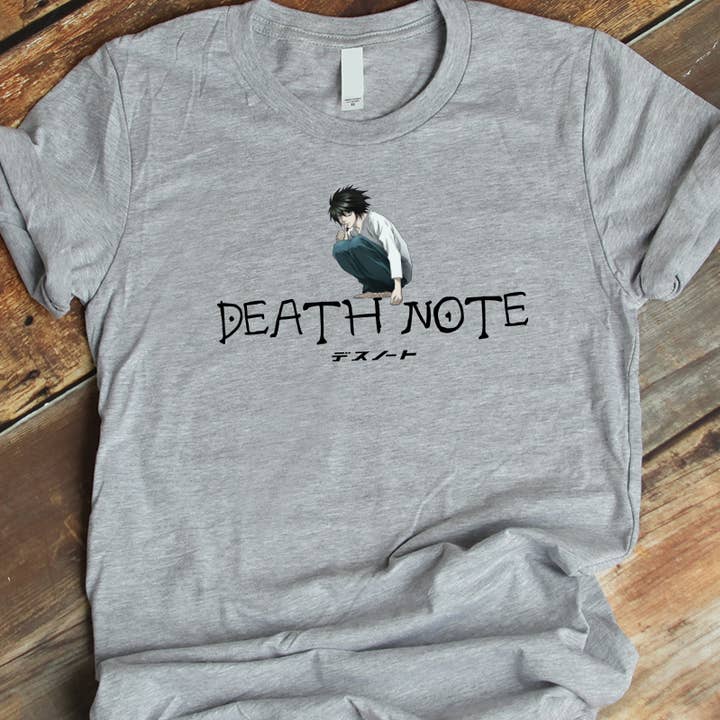 Camiseta unisex diaria DEATH NOTE anime PB-2024 para venta al por mayor de Polar bee