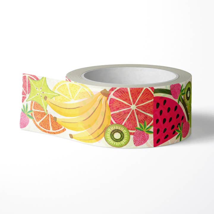 Ruban Washi Fruit Punch 20 mm de largeur pour la vente par Happy People Paper Goods