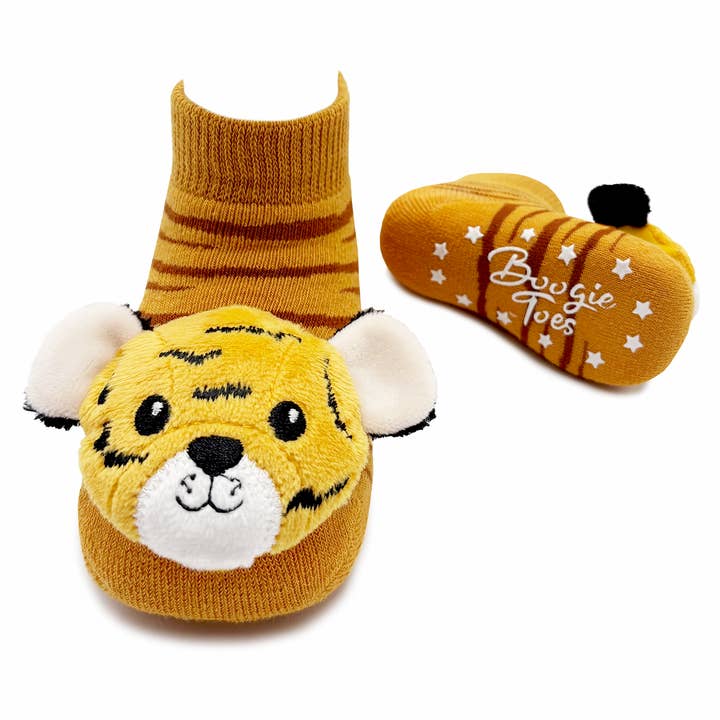 Tiger Boogie tår skallra strumpor för wholesale av Boogie Toes
