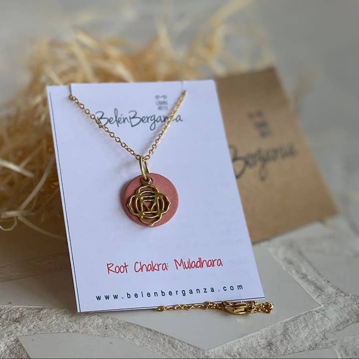 Belen Berganza – Engroshandel Halskæde til aromaterapi – Root Chakra: Smykker, Essential Oil Diffuser halskæde, Aromaterapi vedhæng, messing smykker, meningsfulde gaver til mor1