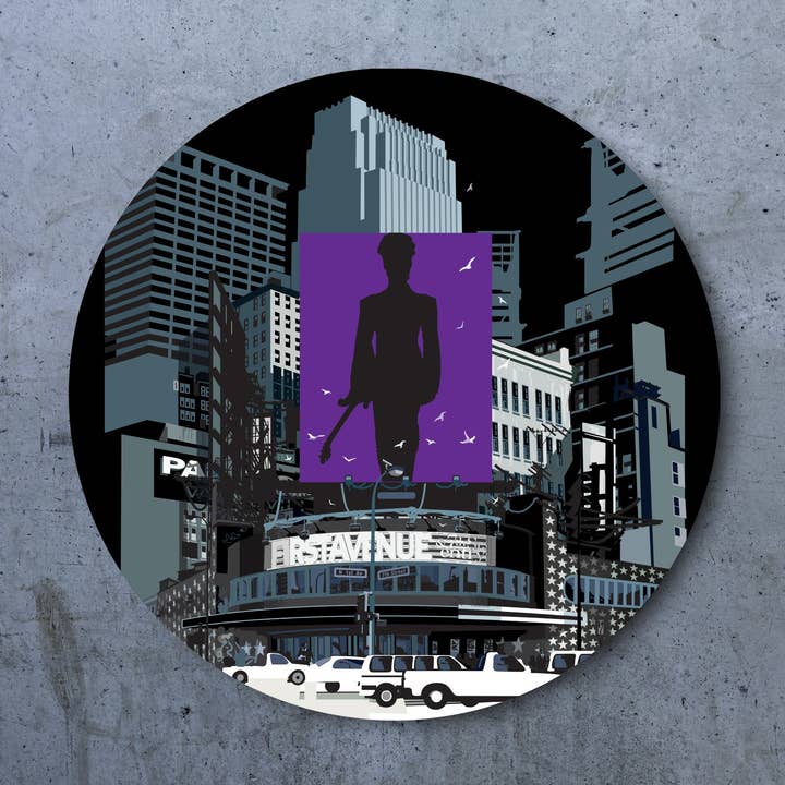 Landmark MN | First Avenue Coaster Pack for wholesale by Legendary Landmark Art Prints