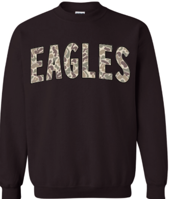 Sweet Southern Wholesale - Wholesale Graphic Sweatshirt - Women's - Personalized Camo School Mascot Graphic Sweatshirt1