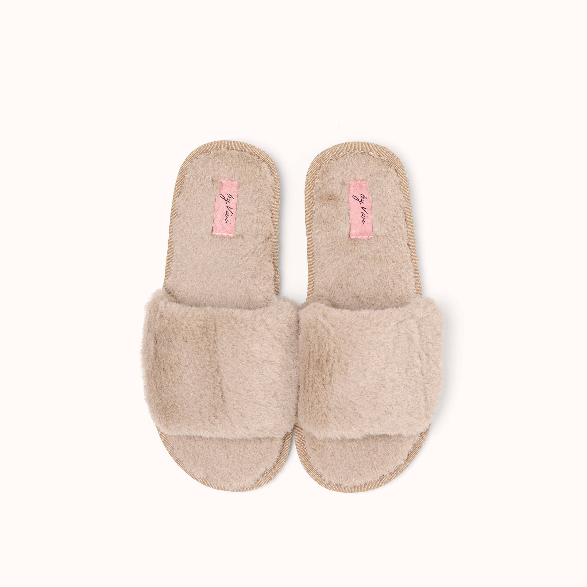 by Vivi. - Wholesale Pantoffels - Dames - Pantoffel Beige