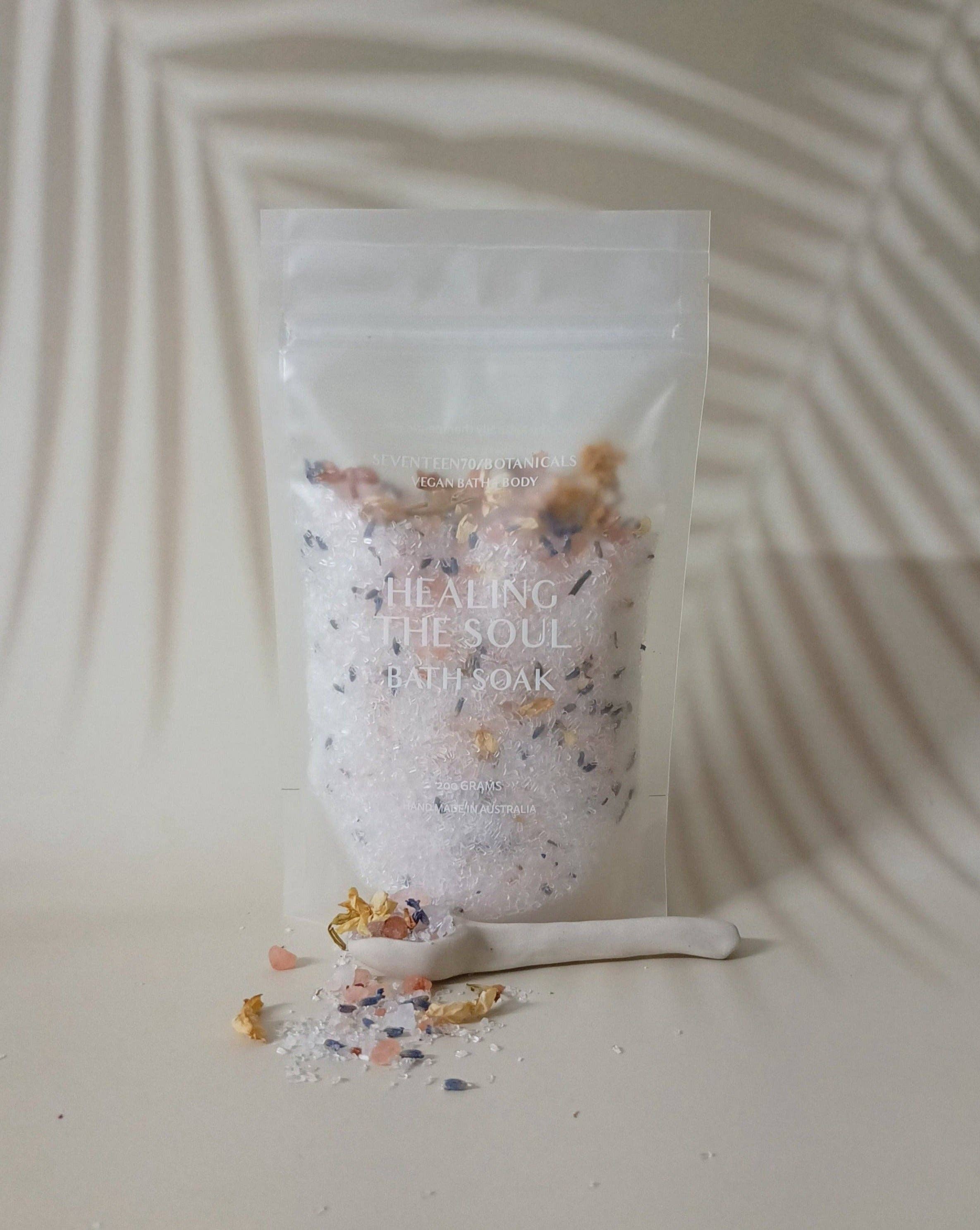 Seventeen70 Botanicals - Wholesale Bath salts - Healing the Soul Bath Soak