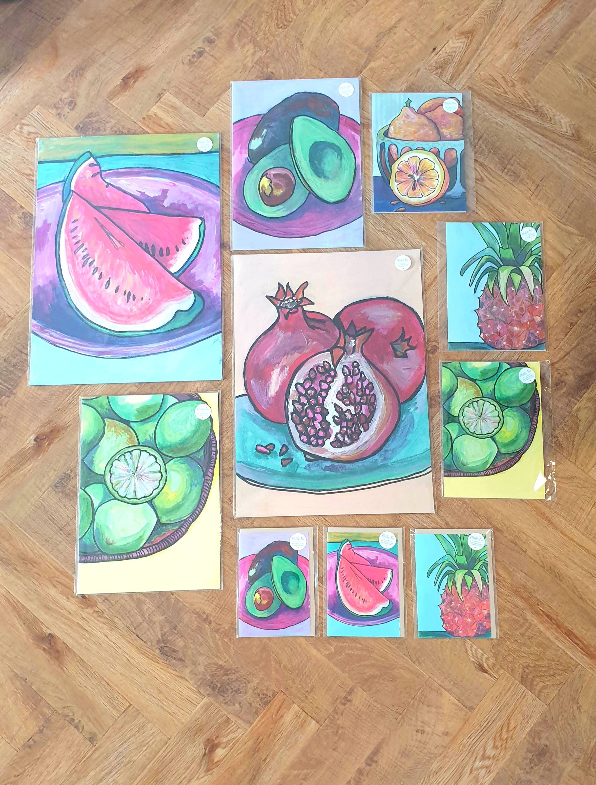 Plant Based Paintings - Wholesale Art Print - Avocado  - Art Print1