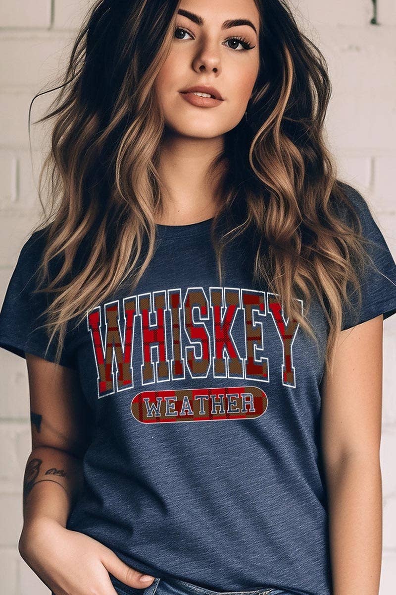COLORBEAR - Wholesale T-Shirt (Graphic) - Women's - Whiskey Weather Graphic Tee5