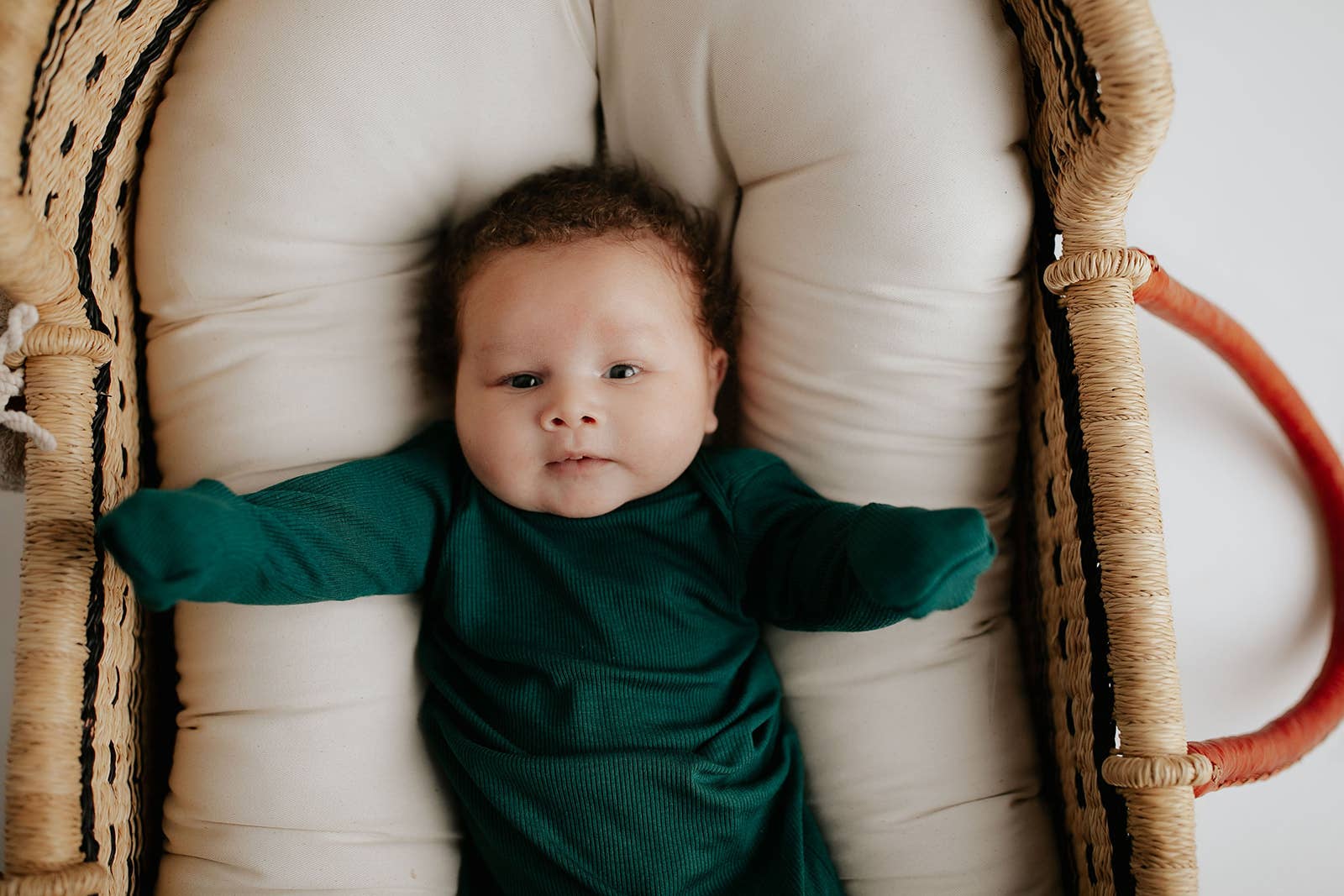 Three Little Tots - Wholesale Babygown - Baby - Forest Green Ribbed Knotted Newborn Baby Gown Sleepwear18