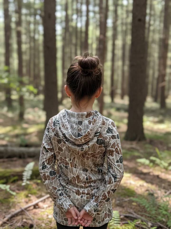 Youth Vein Performance Hoodie for wholesale by Speckle Bellies Clothing Company