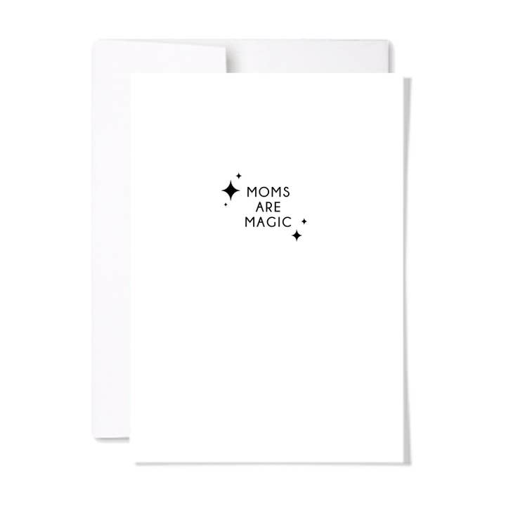 Moms are Magic Card for wholesale by paperscript