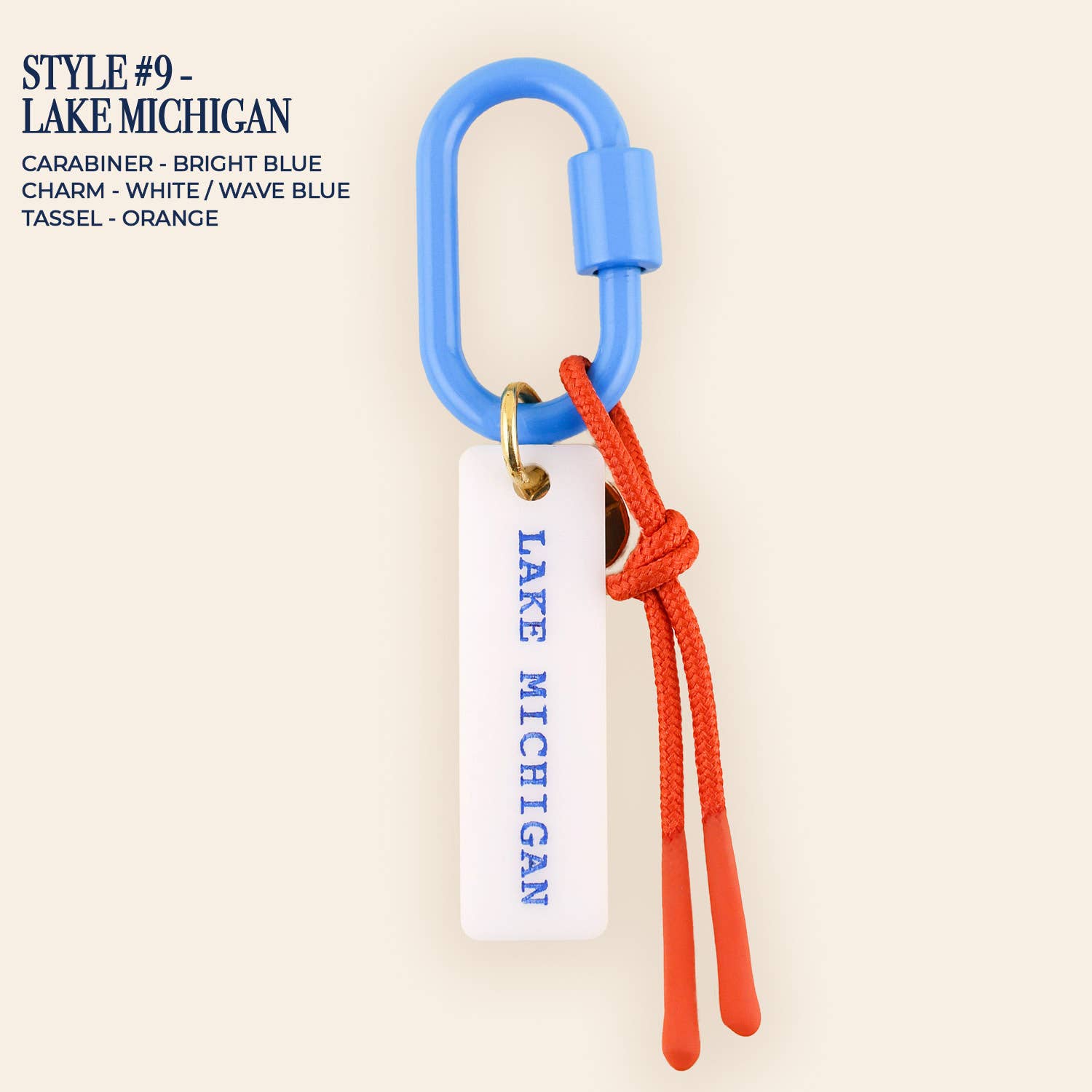 Freshwater Curated Goods - Wholesale Keychain - Unisex - Custom Your City Bag Charm8