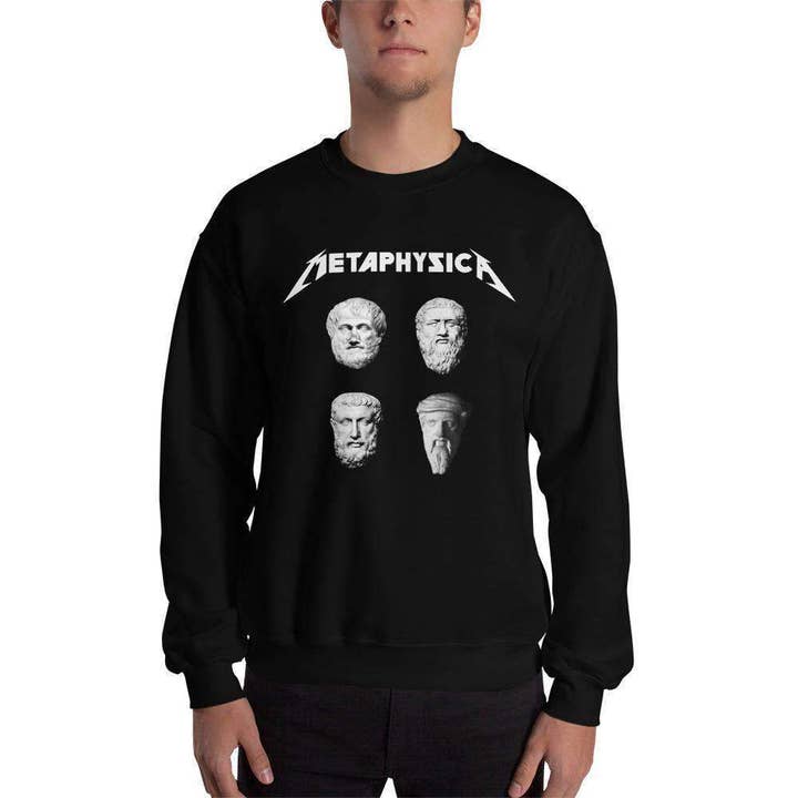 Metaphysica - Die vier Weisen - Sweatshirt für den Großhandel von The Philosopher's Shirt